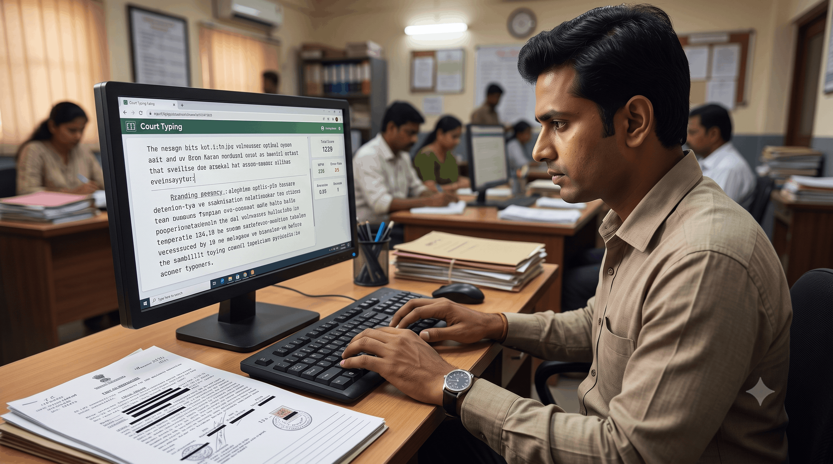 Master Court Shorthand Dictation & Legal Formatting