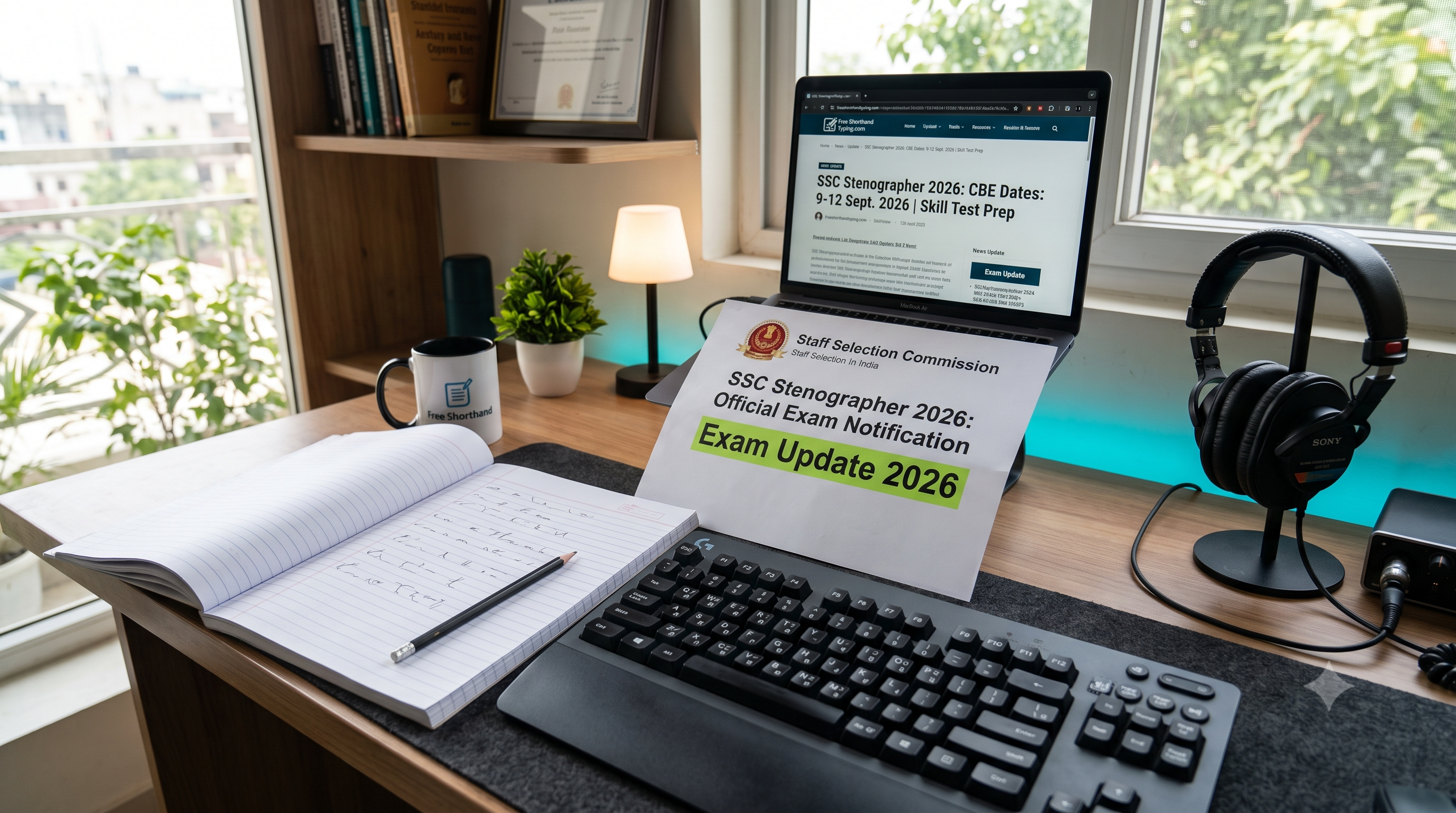 SSC Steno & High Court Exam 2026: Skill Test News & Dates