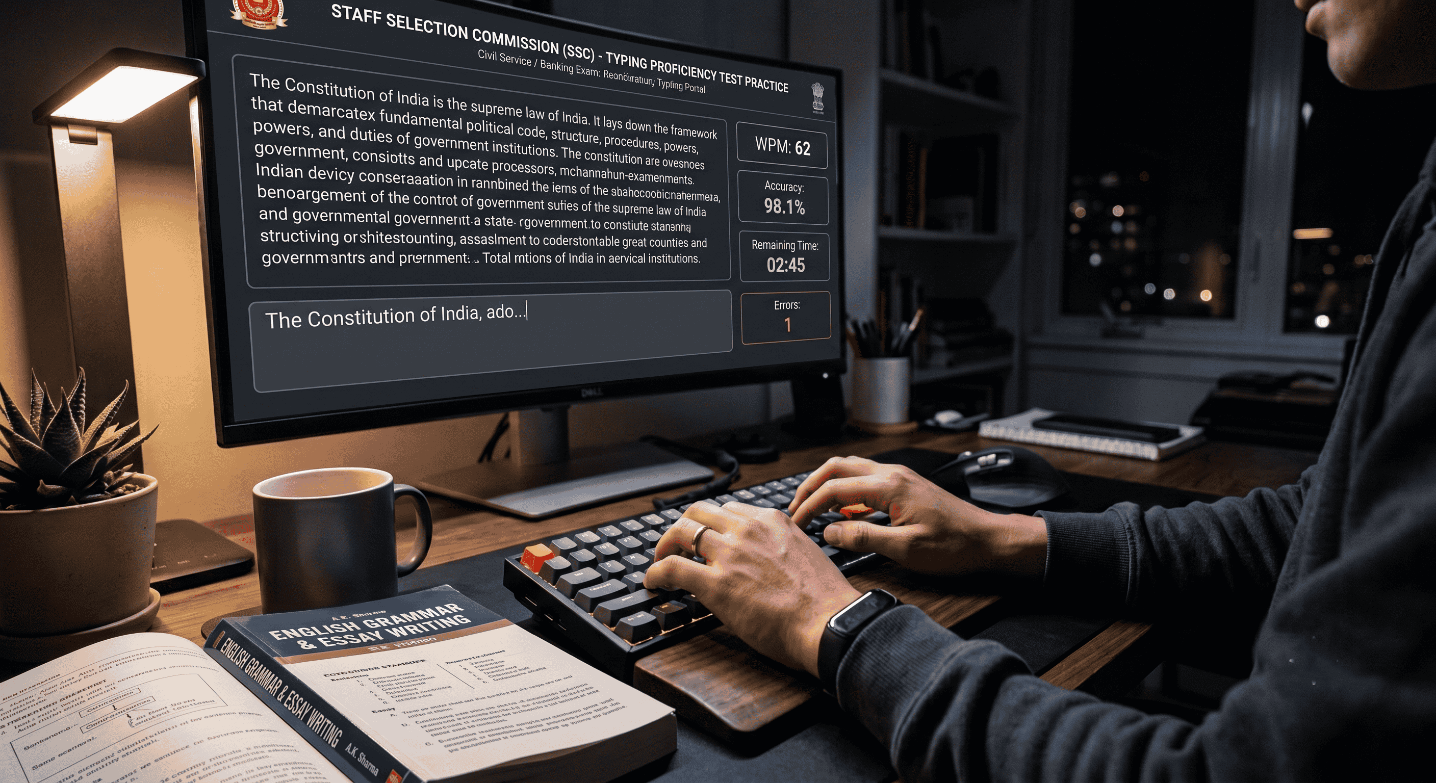 How Typing Exam Software Scores Tests